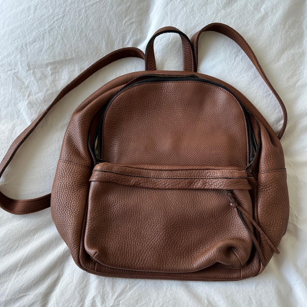 Madewell Leather Lorimer Backpack